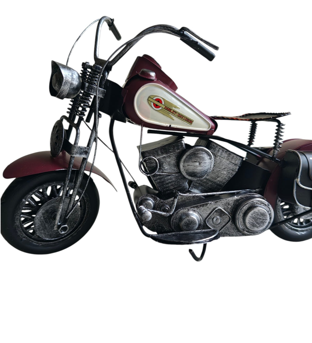 Vintage Metal Bike Showpiece