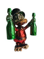 Billionaire Duck Table Decor Figurine