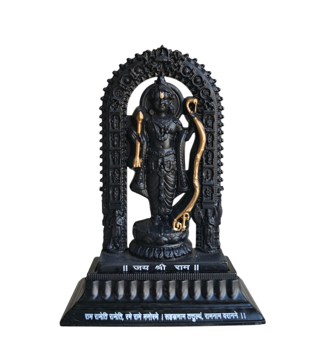 Black Premium & Elegant  Metal Ram Lalla