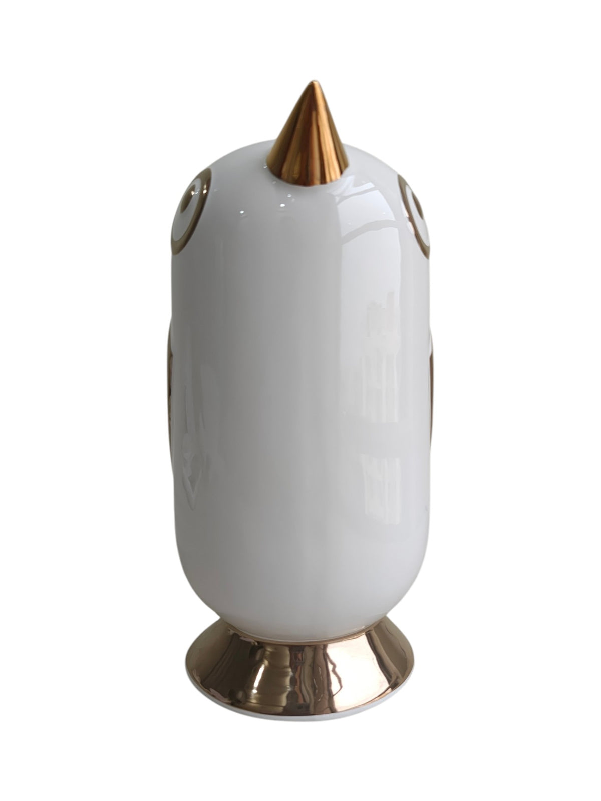 Golden Beak Birdie - Minimalist Ceramic Piggy Bank