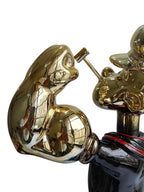 Chrome Pop Art Popeye The Sailor Showpiece - 74.5 cm Luxury Electroplated Sculpture