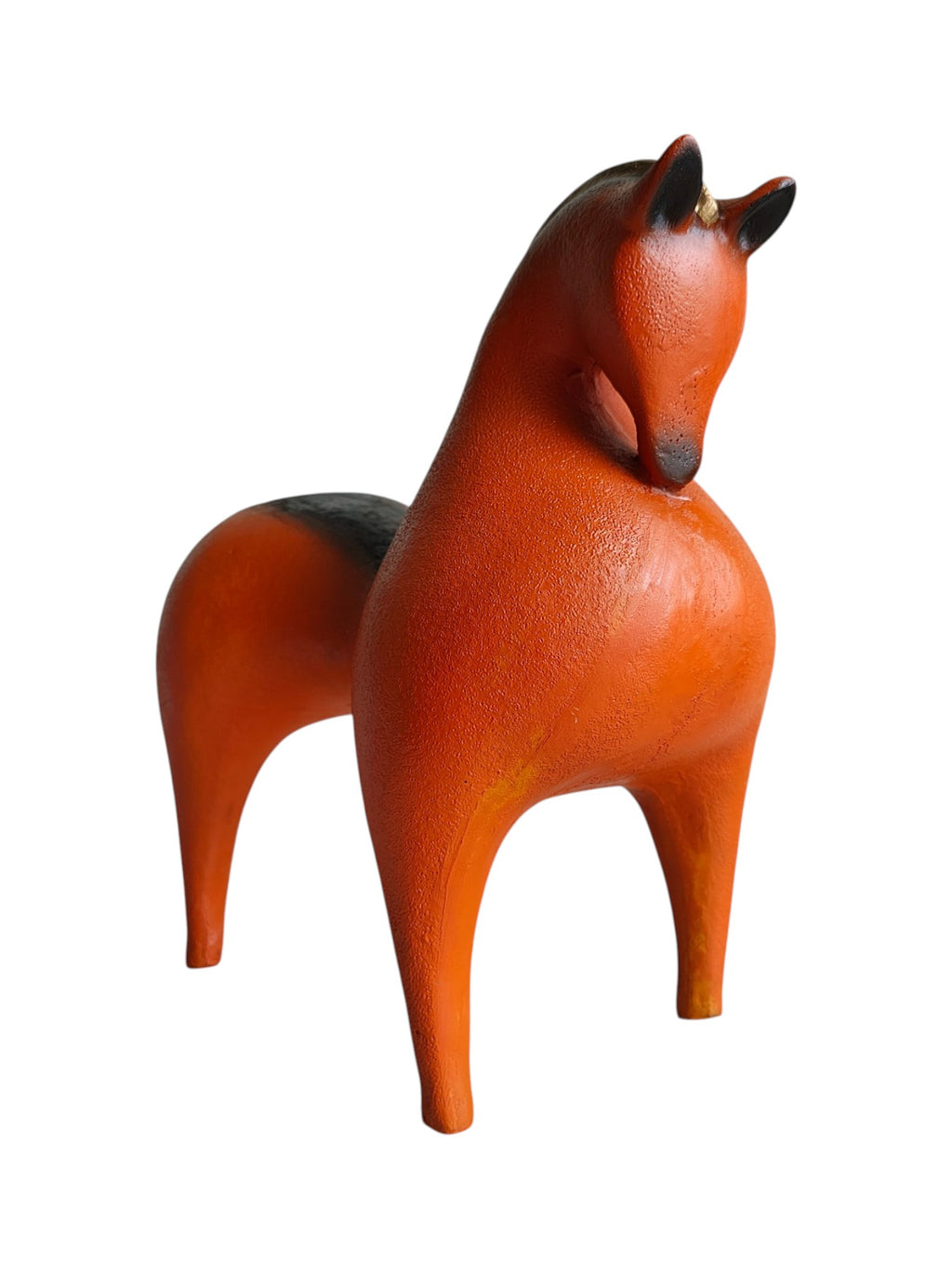 Nordic Harmony Horse Duo : Modern Decorative Sculpture Set