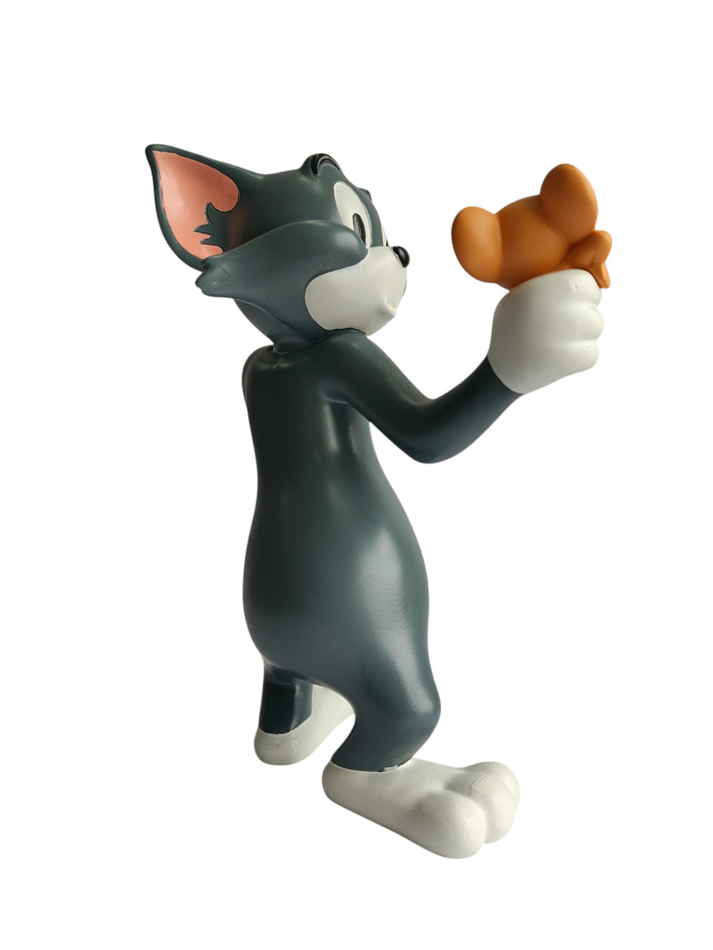 Tom & Jerry Table Decor Figurine - Playful Cartoon Duo Sculpture