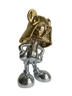 Star Wars Mickey Mouse Sculpture - Black & Gold Luxury Table Decor