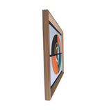 Celestial Harmony Geometric Wall Art Frame - Modern 4 Panel Decor