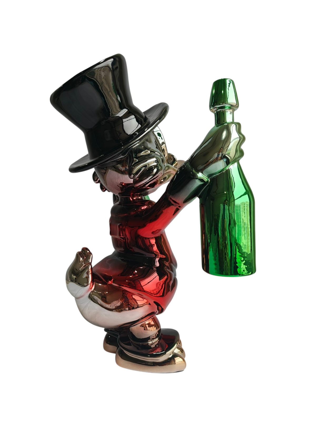 Billionaire Duck Table Decor Figurine