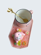 PatrickStar 3D- Mug & Tray Set- Bubble Blower Edition