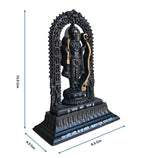 Black Premium & Elegant  Metal Ram Lalla