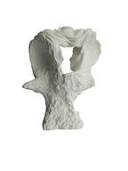 Soulmates Love Couple Bust Statue - Romantic Couple Face with Floral Hair