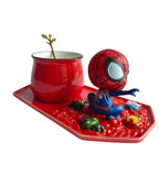 Spider-Man 3D- Mug & Tray Set - Web Landing Edition
