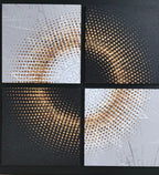 Orbit & Radiance Abstract Wall Frame Set of 2
