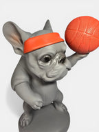 Dog with Basketball