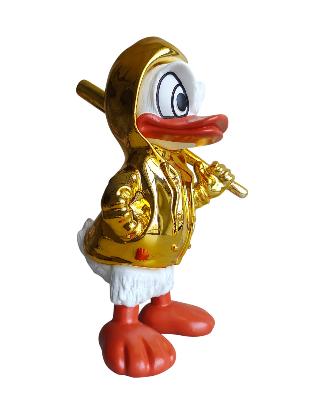 Golden Hoodie Street Duck