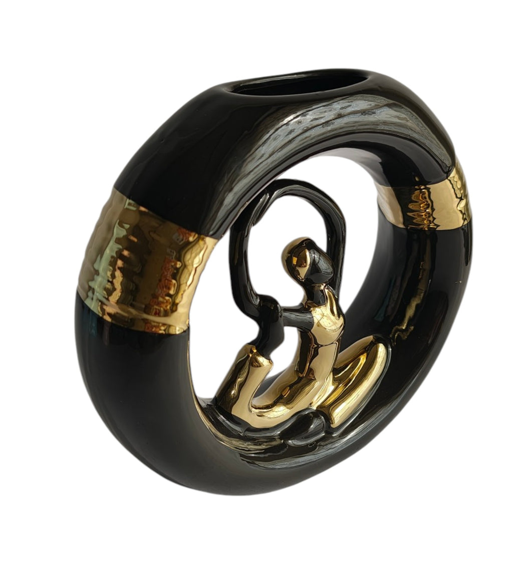 Yoga Lady Vase