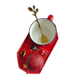 Spider-Man 3D- Mug & Tray Set Holding Bag - Web Landing Edition