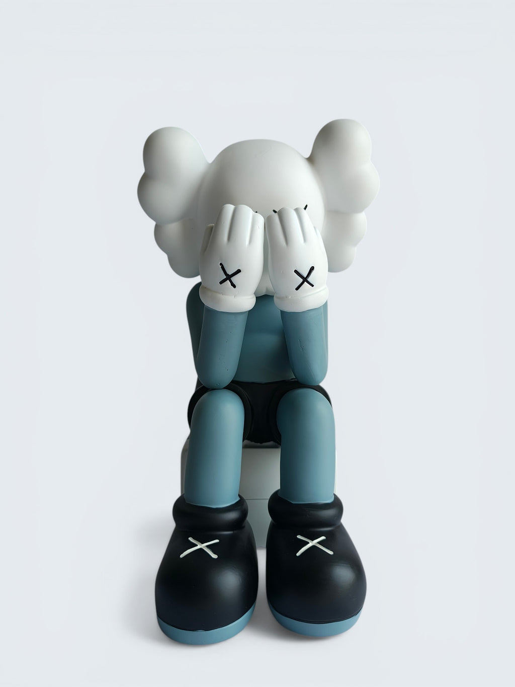 KAWS-Inspired Companion Figure - Passing Through Face Cover