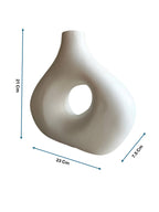 AIRA - Minimalist Nordic Donut Vase
