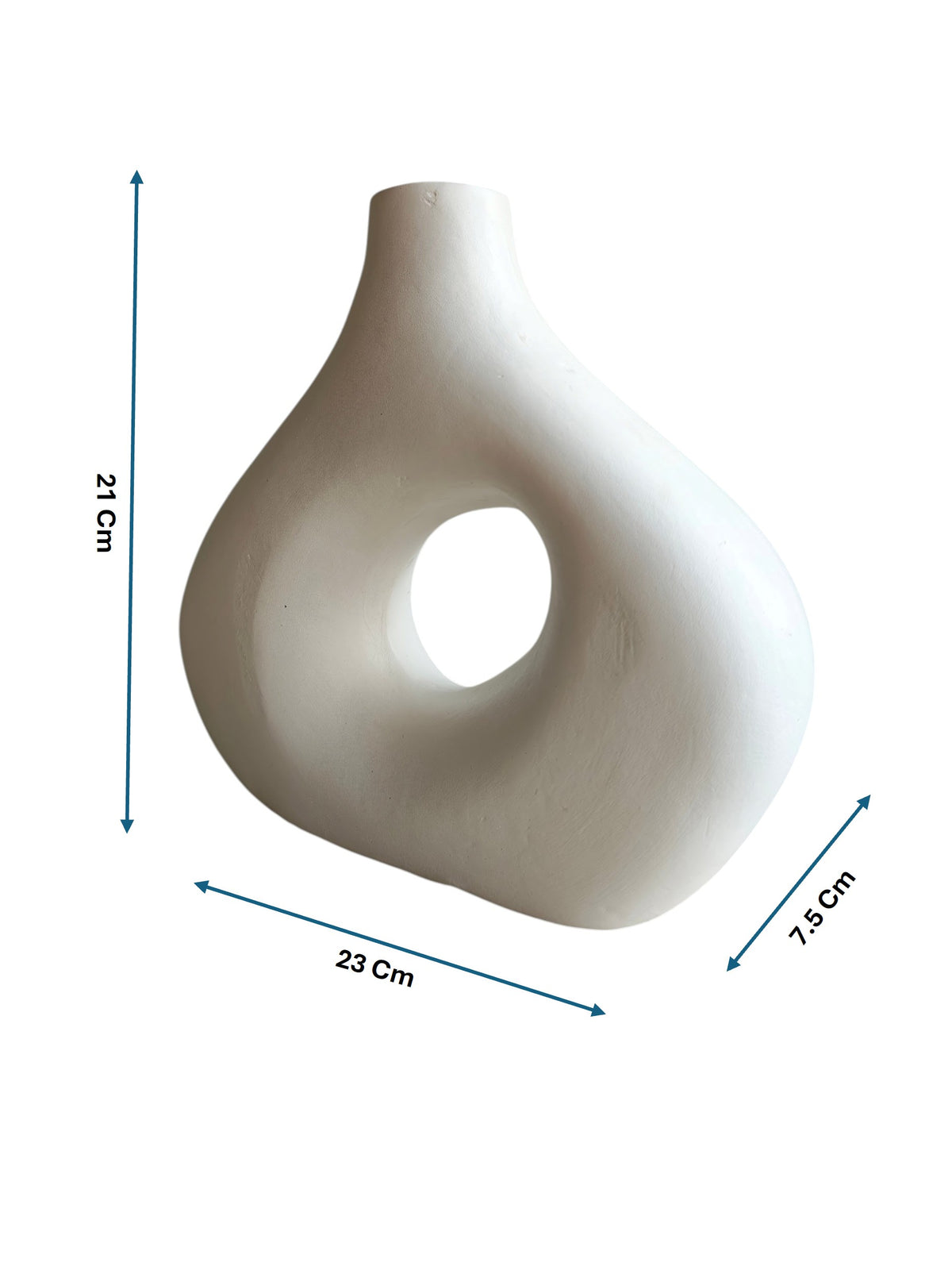 AIRA - Minimalist Nordic Donut Vase