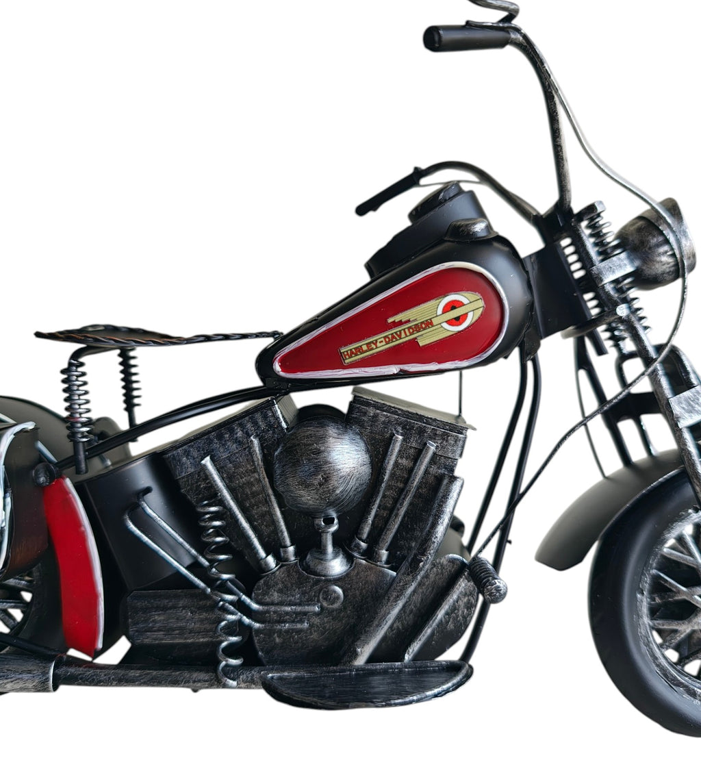 Vintage Metal Bike Showpiece