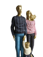 Golden Family With Boy Child
