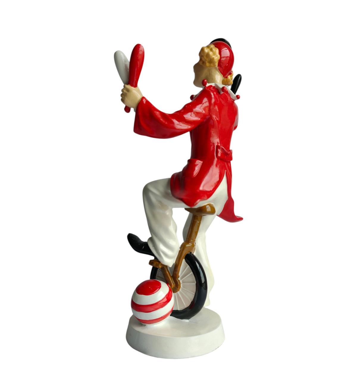 Juggling Circus Clown Figurine