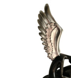 Black & Silver Lady with Wings