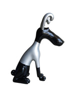 DOG-BLACK: Scarlet Pop Art Hound