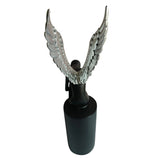 Black & Silver Lady with Wings