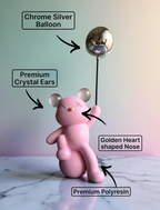 Pink Polyresin Premium & Elegant Figurine
