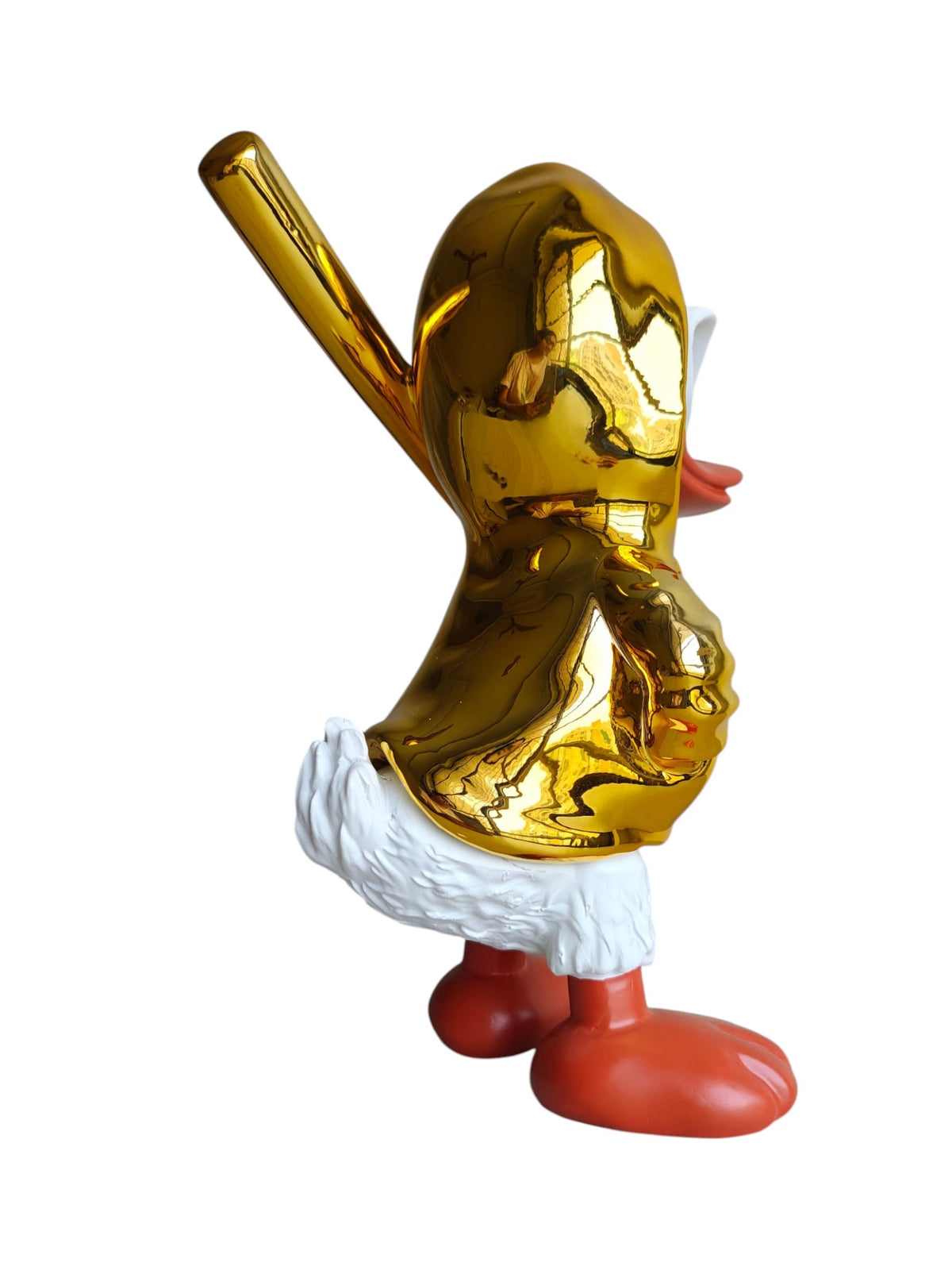 Golden Hoodie Street Duck