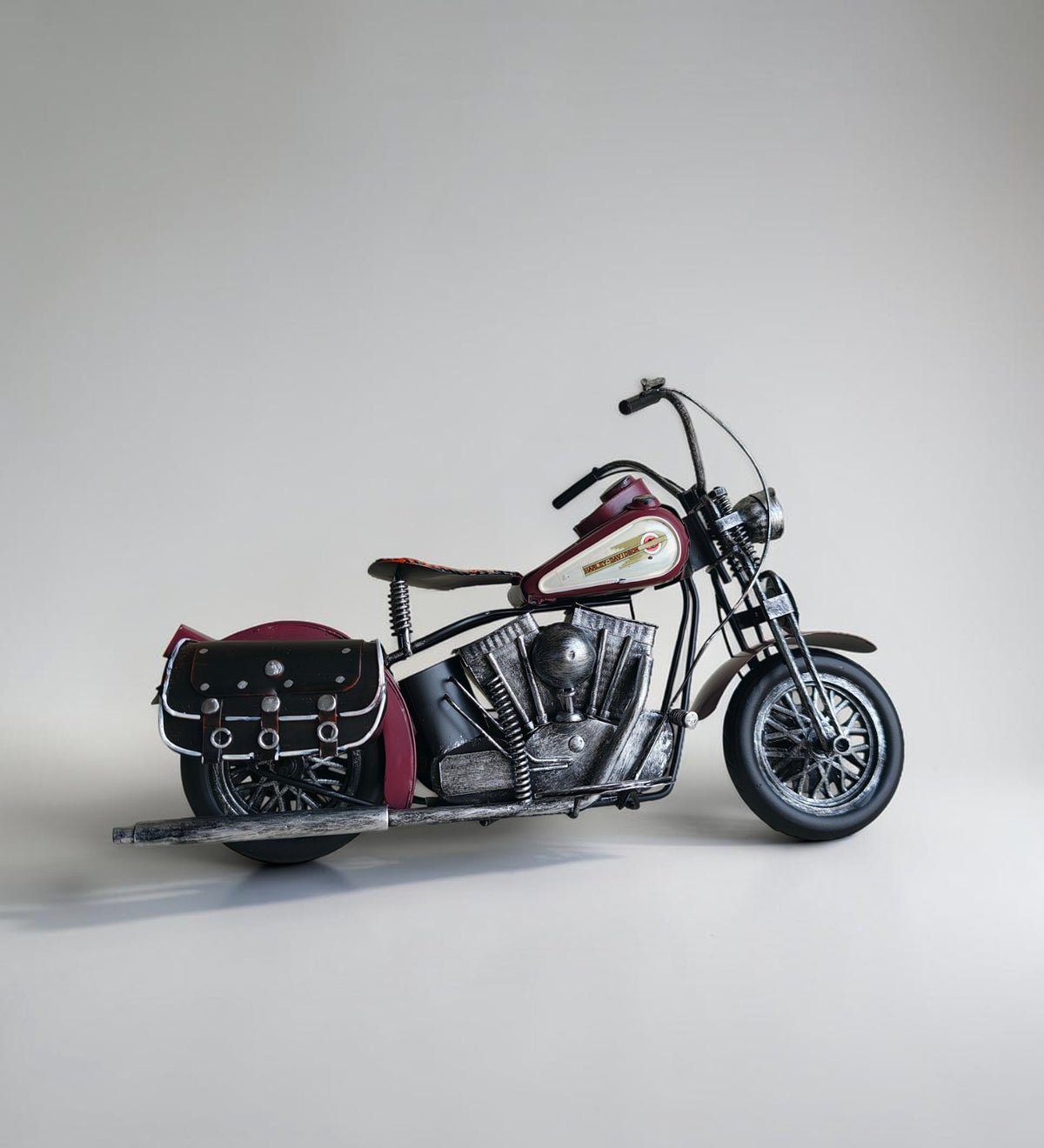 Vintage Metal Bike Showpiece