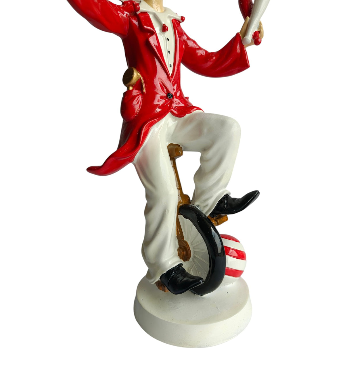 Juggling Circus Clown Figurine