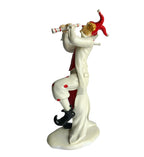 Trumpet Artist Clown Figurine