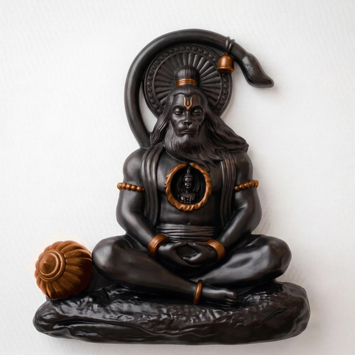 Monolith - Hanuman Ji -Inspired Relief 3D Wall Art