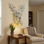 Large 2 ft Deer Wall Lamp – Premium Living Room Upgrade