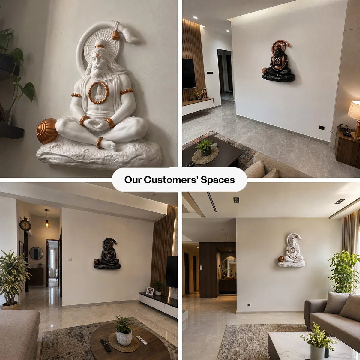 Monolith - Hanuman Ji -Inspired Relief 3D Wall Art